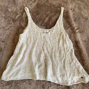 American Eagle size M light sweater tank